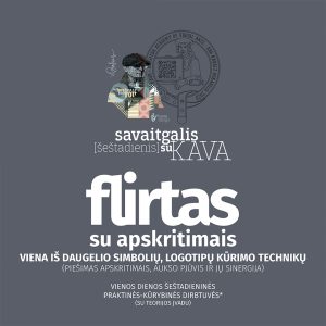 Flirtas su apskritimais: viena iš daugelio piešimo technikų